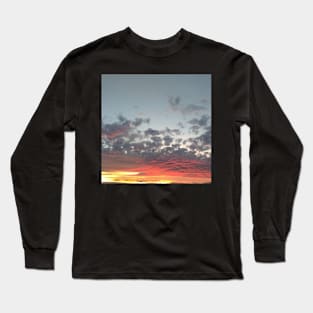 Sunset in clouds Long Sleeve T-Shirt